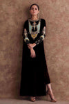 3PC Raw Silk Dress With Organza Duppatta
