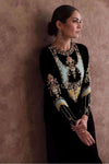 3PC Raw Silk Dress With Organza Duppatta