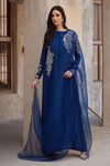 03-Piece Stitched Silk Dress - Ready To Wear