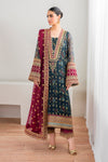 03-Piece Chiffon Suit With Embroidery | Ready To Wear