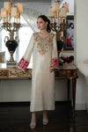 Poshkari Raw Silk Embroidered 3PC Suit | Ready To Wear