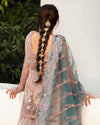 03-Piece Heavy Embroidered With Net Dupatta - Ready To Wear