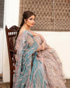 03-Piece Heavy Embroidered With Net Dupatta - Ready To Wear