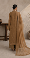 Dhanak 3-Piece Heavy Embroidtered Winter Collection |  Ready To Wear