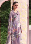 03-Piece Embroidered Printed Lawn Suit With Chiffon Dupatta | Ready To Wear