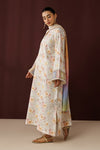 3 Piece Lawn Suit With Silk Dupatta | Ready To Wear