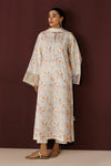 3 Piece Lawn Suit With Silk Dupatta | Ready To Wear