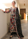Luxury Chiffon Sequin Embroidered Suit – Ready to Wear