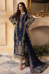 03-Piece Chiffon Suit With Embroidery - Ready To Wear