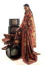 Lawn Embroidered 3-Piece Suit with Chiffon Dupatta | Ready to Wear