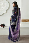 03- Piece Stitched Floral Printed Silk Suit - Ready To Wear