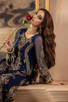 03-Piece Chiffon Suit With Embroidery - Ready To Wear