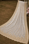 Off White Bridal Collection Net 3 Piece |  Read To Wear