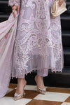 03-Piece Embroidered Lawn Suit With Printed Silk Dupatta | Ready To Wear