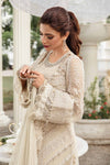 3-Piece Chiffon Suit With 3D Floral Handwork & Ready-to-Wear Dupatta | RTW