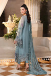 03-Piece Chiffon Suit With Heavy Embroidery - Ready To Wear