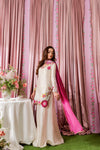 Embroidered Shamoze Silk Pearl Work 3-Piece Suit | Ready To Wear