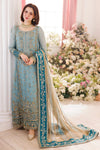03-Piece Chiffon Suit With Embroidery & Adda Work - Ready To Wear