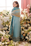 03-Piece Chiffon Suit With Embroidery & Adda Work - Ready To Wear