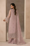 Pastel Blush: Heavy Embroiderd Chiffon Suit | Ready To Wear
