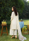 03-Piece Embroidered Lawn Suit With Jacquard Dupatta | Ready To Wear