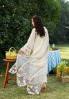 03-Piece Embroidered Lawn Suit With Jacquard Dupatta | Ready To Wear