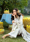 03-Piece Embroidered Lawn Suit With Jacquard Dupatta | Ready To Wear