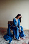 03-Piece Silk Suit With Embroidery - Ready To Wear