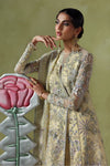 03-Piece Embroidered Hand Embellished With Organza Dupatta - Ready To Wear