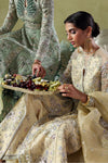 03-Piece Embroidered Hand Embellished With Organza Dupatta - Ready To Wear