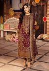 03-Piece Chiffon Suit With Heavy Embroidery | Ready To Wear