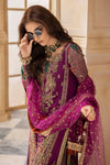 03-Piece Organza Suit With Embroidery - Ready To Wear