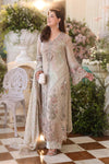 03-Piece Chiffon Suit With Heavy Embroidery - Ready To Wear