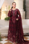 03-Piece Chiffon Suit With Embroidery - Ready To Wear