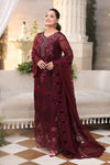 03-Piece Chiffon Suit With Embroidery - Ready To Wear