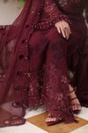 03-Piece Chiffon Suit With Embroidery - Ready To Wear