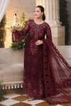 03-Piece Chiffon Suit With Embroidery - Ready To Wear