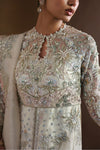 03-Piece Heavy Embroidered With Organza Dupatta - Ready To Wear