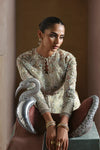 03-Piece Heavy Embroidered With Organza Dupatta - Ready To Wear