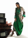03-Piece Embroidered Print Lawn With Embroidered Chiffon Dupatta - Ready To Wear