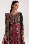 03-Piece Fully Embroidered Rawsilk Bodice With Organza Dupatta - Ready To Wear