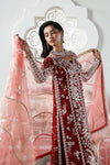 03-Piece Fully Embroidered & Hand-Embellished With Organza Dupatta - Ready To Wear
