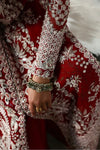 03-Piece Fully Embroidered & Hand-Embellished With Organza Dupatta - Ready To Wear