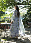 3 Piece Lawn Suit With Chiffon Dupatta | Ready To Wear