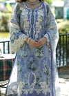 3 Piece Lawn Suit With Chiffon Dupatta | Ready To Wear
