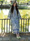 3 Piece Lawn Suit With Chiffon Dupatta | Ready To Wear