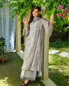 3 Piece Lawn With Bamber Chiffon Dupatta | Ready To Wear