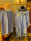 3 Piece Silk Suit With Chiffon Dupatta | Ready To Wear