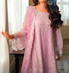 Chiffon 3-Piece Suit with Embroidered Neckline & Chiffon Dupatta | Ready to Wear