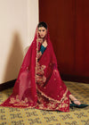 Royal Elegance – Premium Raw Silk Embroidered 3-Piece Suit | Ready To Wear
